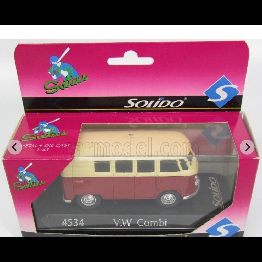 Solido VW Volkswagen mini bus collectors 1966